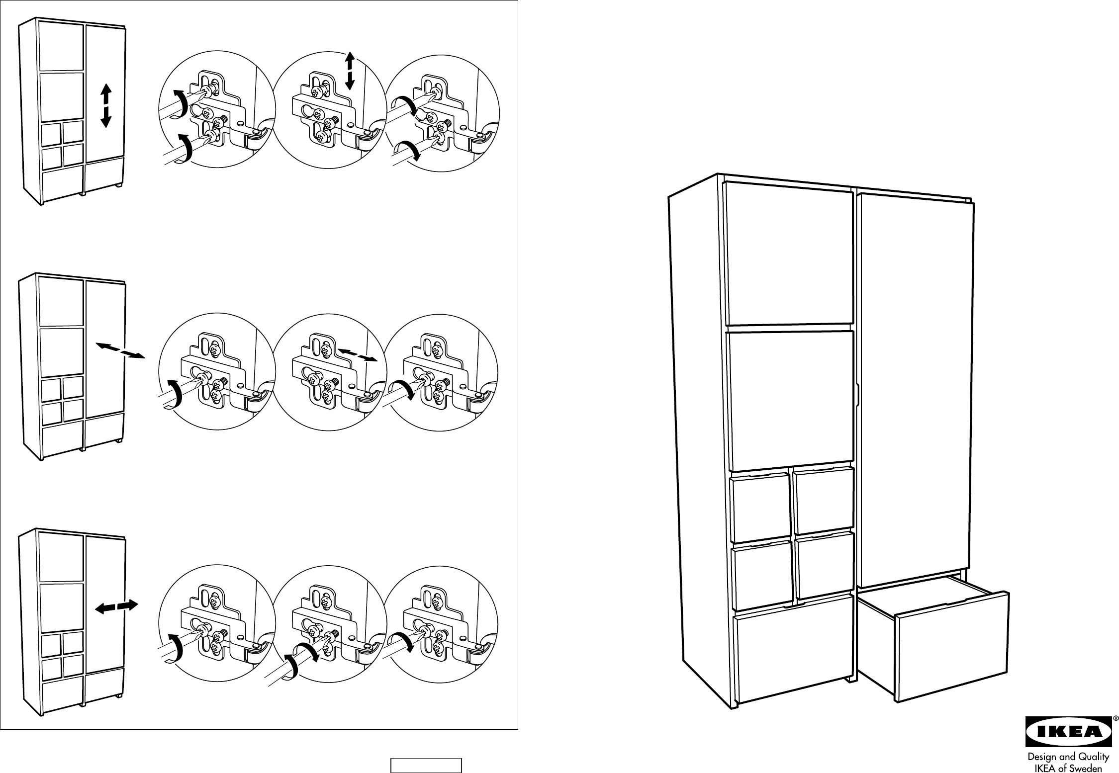 Bedienungsanleitung Ikea Rakke Kast (Seite 1 Von 12) (Deutsch with Ikea Rakke Kleiderschrank