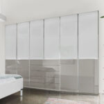 Funktions Kleiderschrank Mit Glasfront & Schubladen – Shanvalley In Kleiderschrank Glasfront