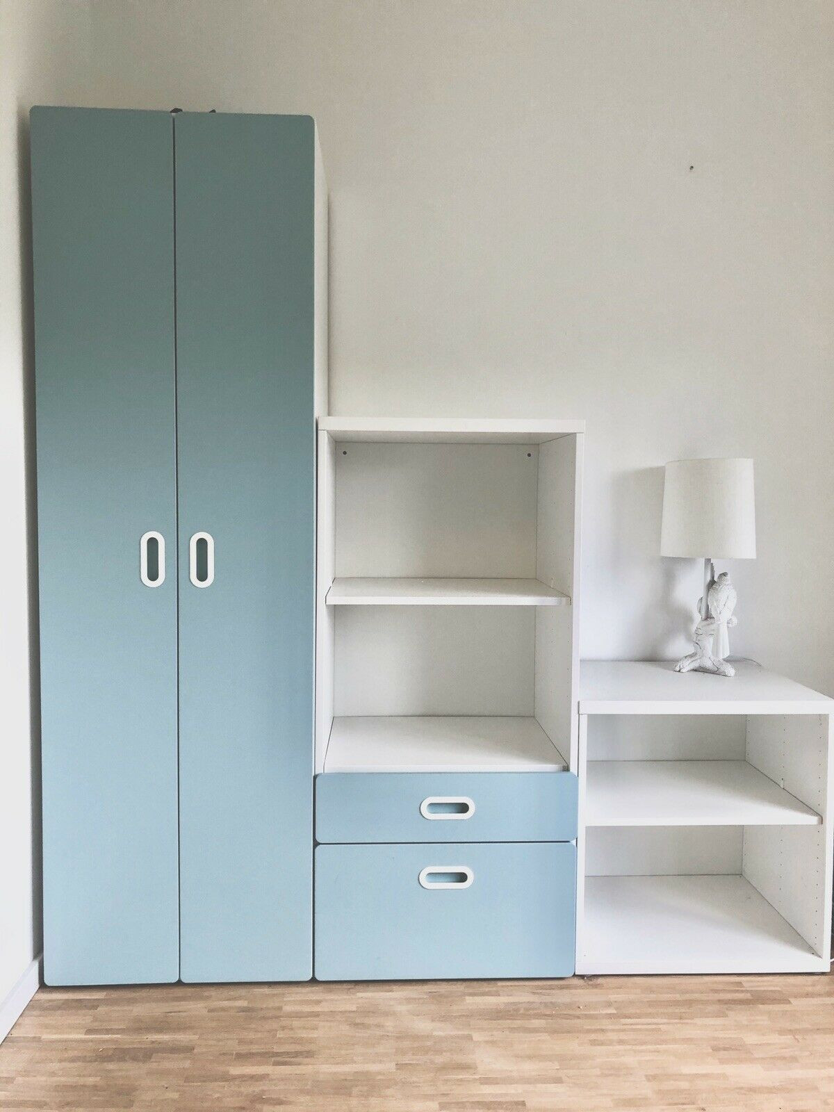 Ikea Kinderkleiderschrank Stuva Blau 160Cm X 192Cm • Eur 250,00 pertaining to Ikea Stuva Kleiderschrank