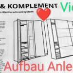 #Ikea #Pax & Komplement Wir Bauen In Zusammen Auf Schritt Für Schritt In Pax Kleiderschrank Anleitung