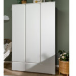 Kleiderschrank Weiß 120 Cm 3 Türig – Image For Kleiderschrank 120 Cm