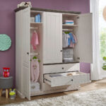 Landhaus Baby Kleiderschrank Mit Schubladen - Rimesca intended for Kleiderschrank Baby