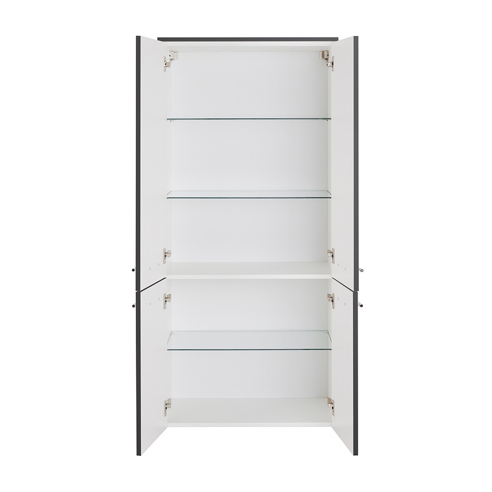 Mittelschrank 60Cm | Optipremio Prestige 2990 | 4 Türen | Mtt6F - with Kleiderschrank Weiß  Mtt