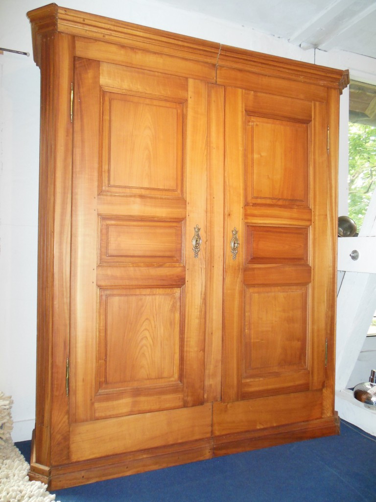 Schrank - Empire 1810, Kirschbaum Massiv, Geölt 220X180X51 regarding Kleiderschrank Kirschbaum