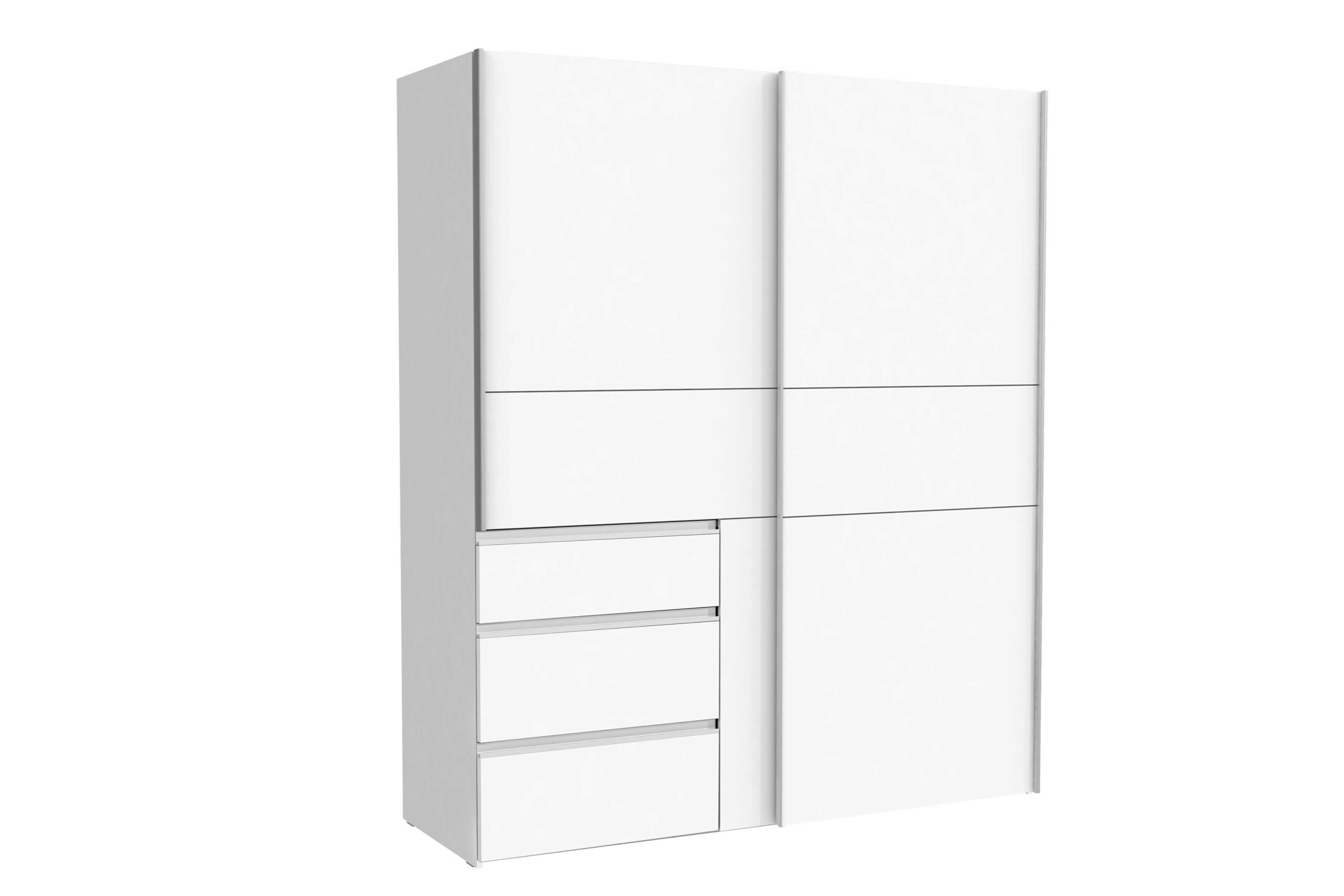 Winn 2 Von Forte - Schwebetürenkleiderschrank Mit 3 Schubladen with regard to Kleiderschrank 170 Cm Breit