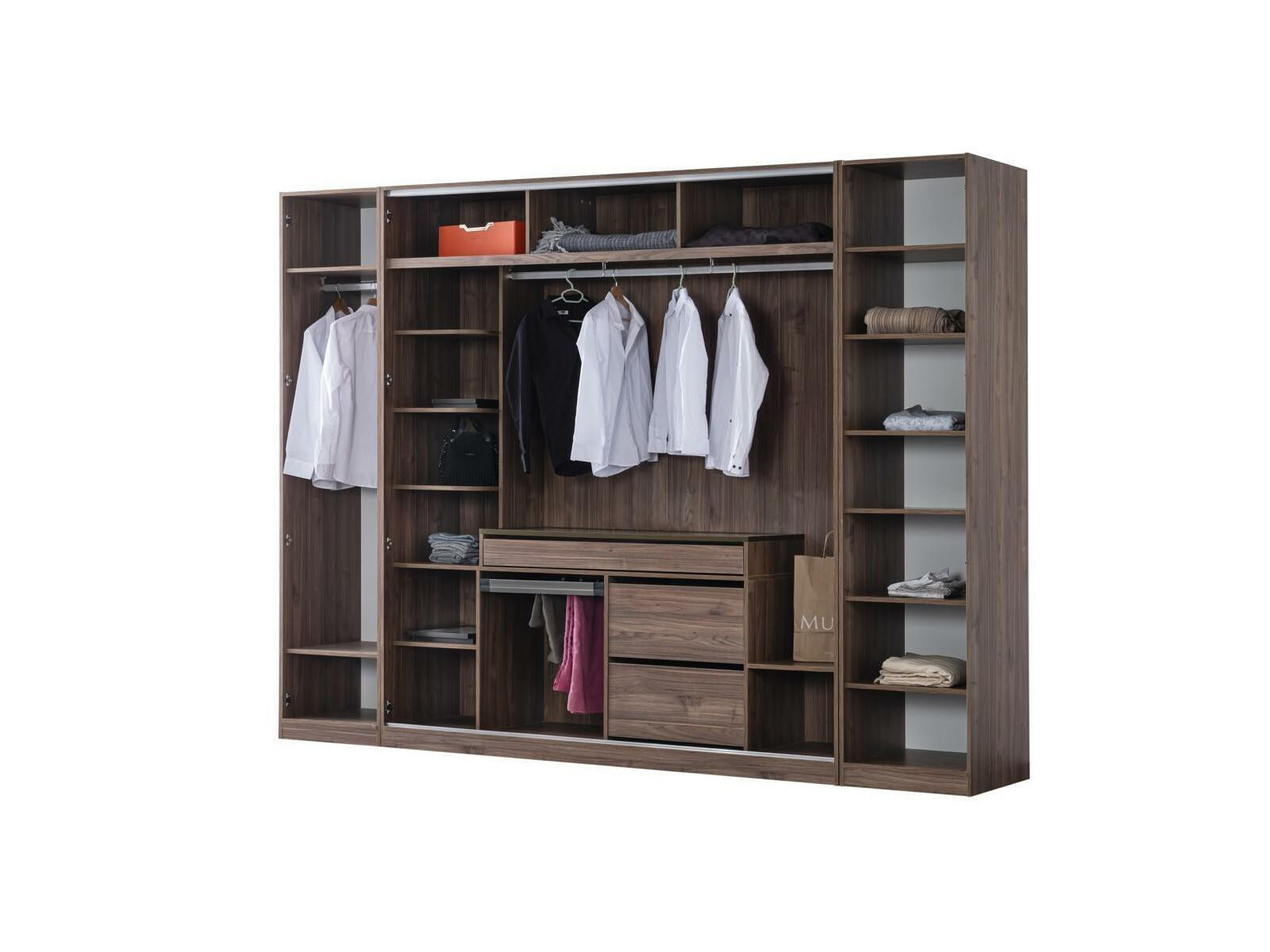 Xxl Kleiderschrank Hoch Braun Schlafzimmer Schränke Glasschrank pertaining to Kleiderschrank Xxl