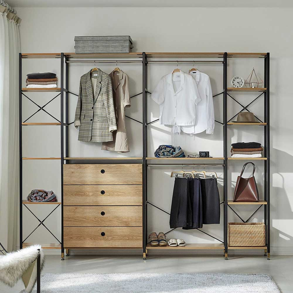 Garderobe Regal System - Begehbarer Kleiderschrank - Wanisha with Regale Für Begehbaren Kleiderschrank