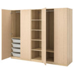 Pax / Forsand Kleiderschrank, Eicheneff Wlas/Eicheneff Wlas With Kleiderschrank Holz Ikea