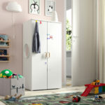 Småstad Kleiderschrank, Weiß/Weiß, 60X42X123 Cm – Ikea Deutschland For Ikea Kleiderschrank Kinderzimmer